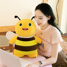 亿家乐毛绒玩具 蜜蜂奶龙