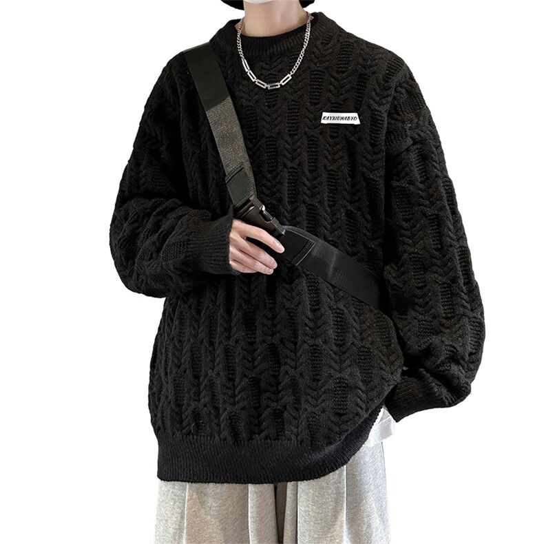 cityboy！贴标毛衣男士加厚麻花线衣男针织衫男XH05-P60,男装针织衫/毛衣,电商B367