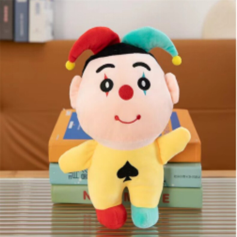 小丑，周周毛绒玩具