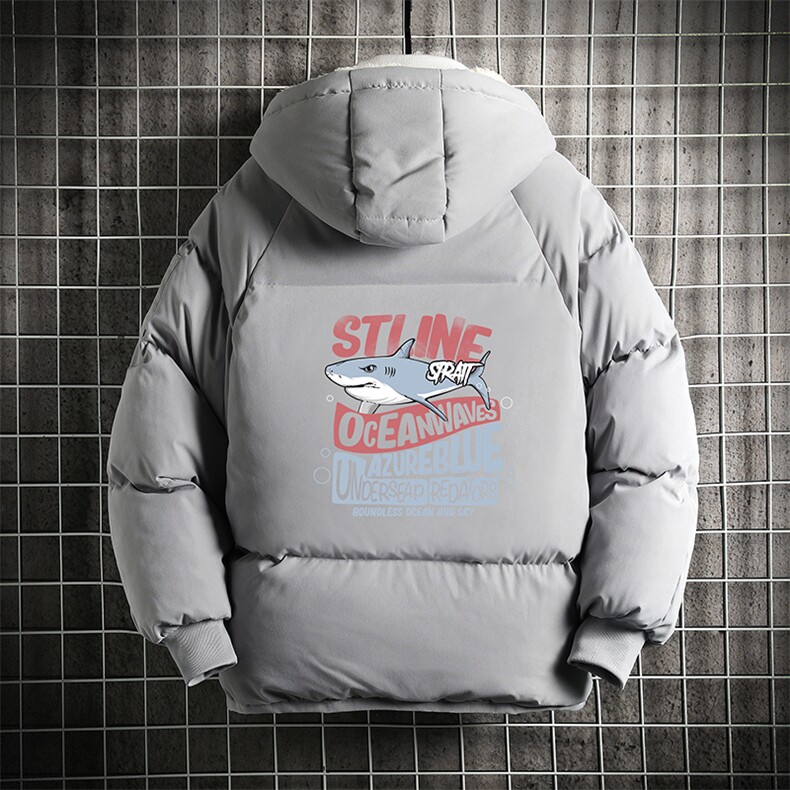 控128加绒面包服男大码羊羔毛棉衣男MY16331-P100图片