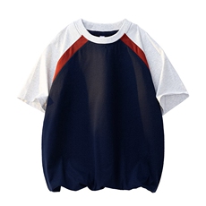 美式运动球服短袖男夏季潮牌重磅纯棉宽松休闲凉感t恤HH5712-P25，男装T恤，星座1206（原A206）