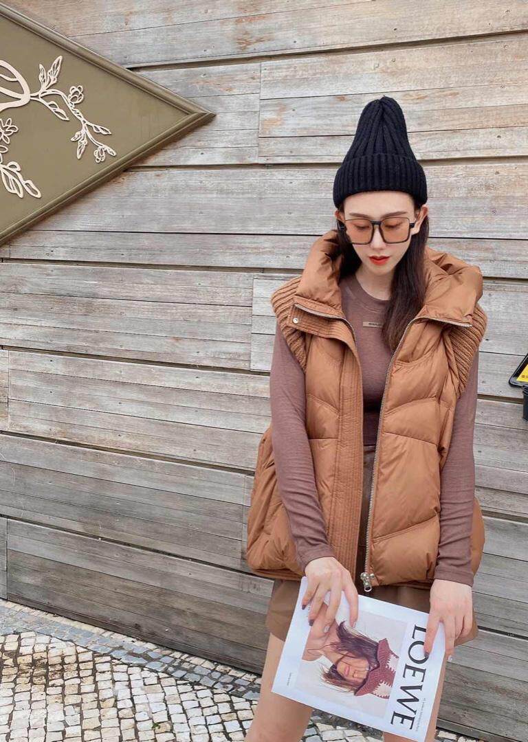 秋冬新款羽绒马甲，女装马甲，玩美