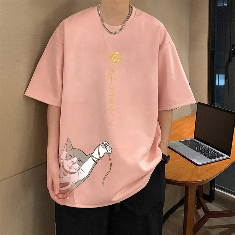 麂皮绒短袖t恤男大码半袖男JD82013-P25,男装T恤,电商A040
