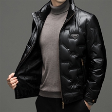 SQY28811秋冬新款2023年男士休闲羽绒服加厚保暖夹克外套P225，男装羽绒服，电商B360