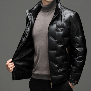 SQY28811秋冬新款2023年男士休闲羽绒服加厚保暖夹克外套P225图片