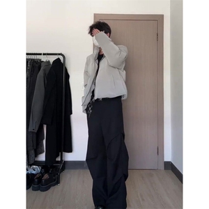 自制款！短款纯色面包服情侣棉衣棉服，现货！ 1005-CMCMF999-P88图片