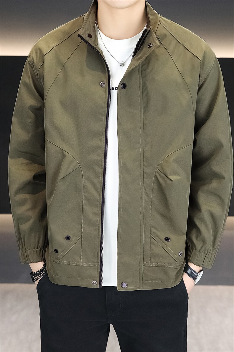 夹克男秋季立接高品质外套型男商务休闲百搭外套夹克N7937-P77,男装夹克,星座310B-3