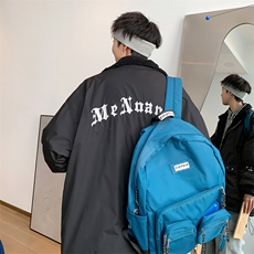 双面穿羊羔绒黑色棉服外套男2022美式hiphop冲锋衣夹克W6194-P65，男装棉衣，星座512-2