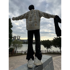 B221 美式ins高街暗黑小众个性铆钉小脚牛仔裤 LK23142-P65 控88图片