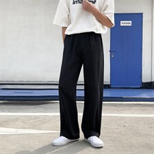 2022垂感高街ins百休闲裤潮牌男冰丝直筒阔腿裤K2771-P25，男装休闲裤，星座512-2
