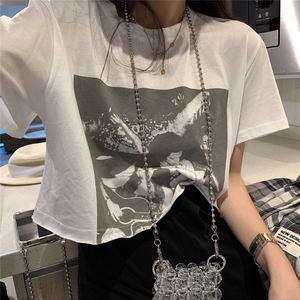 印花短t图片