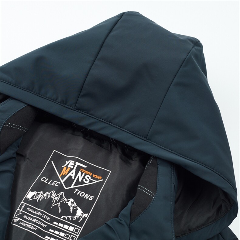 冬季新款休闲可脱卸帽羽绒服马甲中青年马甲外套爸爸ZS22103-P195,男装背心/马甲,电商B212（原钱塘6029）