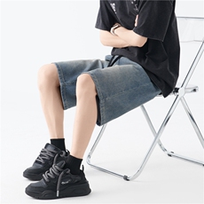 抖音品质夏季新款潮流星空纹宽松牛仔裤B315-K24091-特p35控68，男装牛仔裤，电商B315