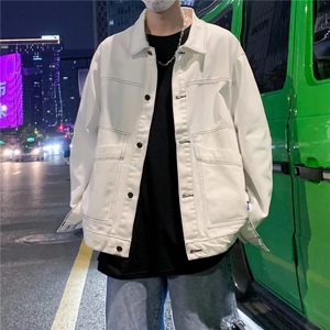 春季新款美式男外套牛仔夹克JK6001P46图片