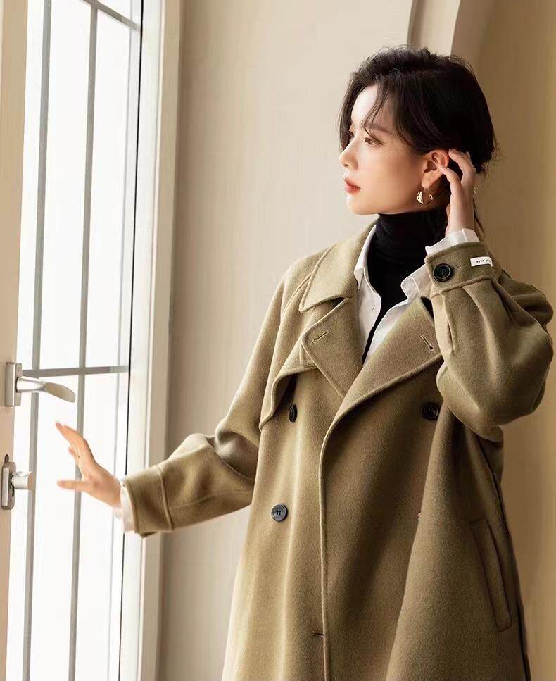 高支超细澳毛大衣，连锁订单，其它，雅莱依秀