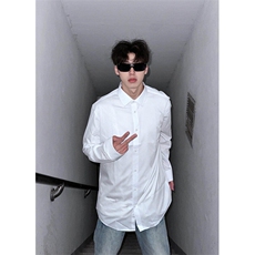 SC013LL-特P27dk制服衬衫男学院风情侣装纯色衬衣，男装衬衫，星座1007（原301D）