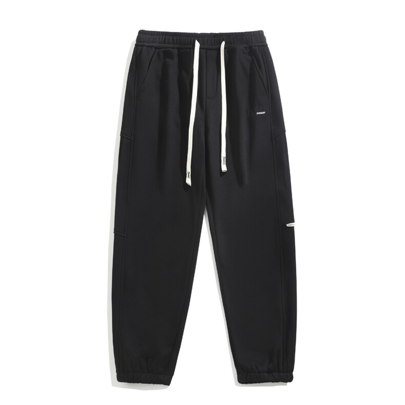冬季加厚休闲裤2025新款港风休闲潮牌裤子XZ301B-2-CK718P38,男装休闲裤,星座301B-2（原A443-1）