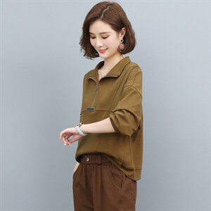 三年不下架(2024年新款)秋冬春棒球服卫衣女宽松显瘦收腰立领女图片