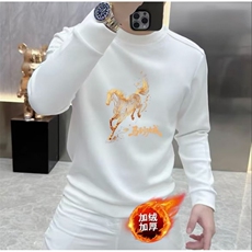 1506-1/WW7001/P40印花秋冬卫衣男韩版新款圆领宽松上衣港风潮流，男装卫衣，星座1506-1