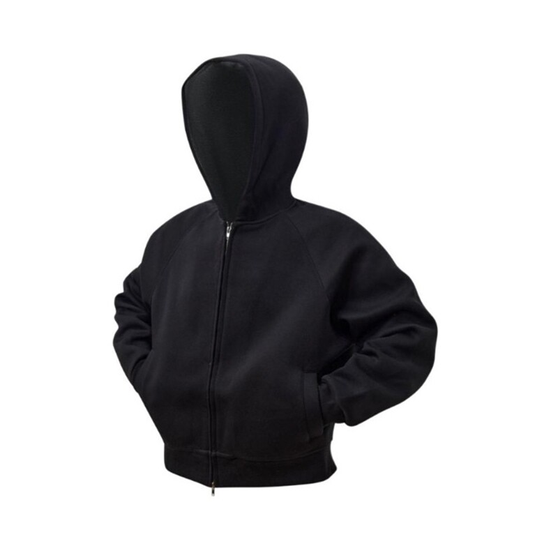 抖音得物高品质秋冬美式高街重磅结构双层双面连帽卫衣外套XS107，男装卫衣，电商A486