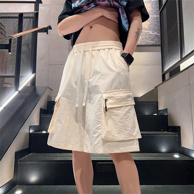M-8XL夏季大码双口袋工装短裤五分裤109-H77-P40,男装牛仔裤,星座109