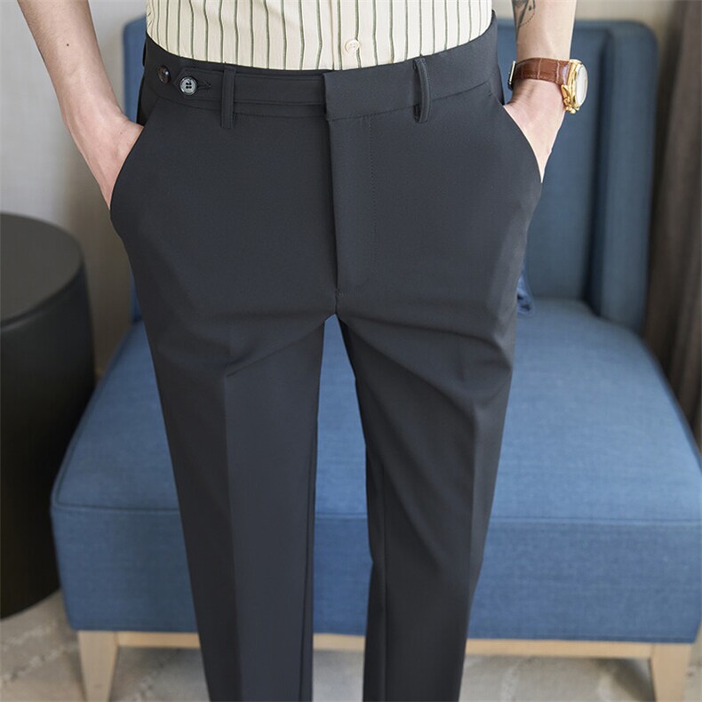 K7241-P70春夏款长裤版型男士休闲修身小西裤28-36码，男装西裤，电商A211