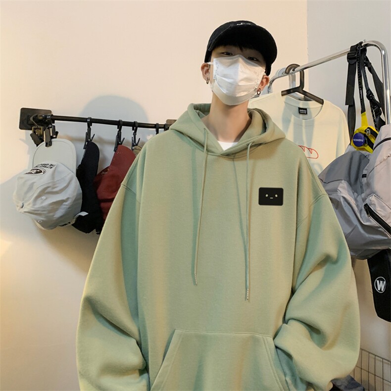 ！连帽圆领卫衣男装港风帽衫男LM117-P35,男装卫衣,电商B367