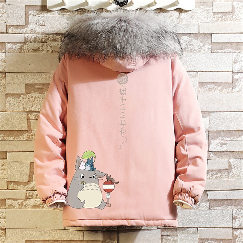 MM48152-P130冬季大毛领衣男士大码加厚袄男服砖墙,男装棉衣,电商A040A