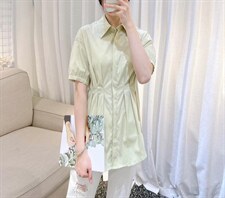 DINOBIENS【现货】夏季新款韩版收腰显瘦衬衣，其它，迪诺比亚