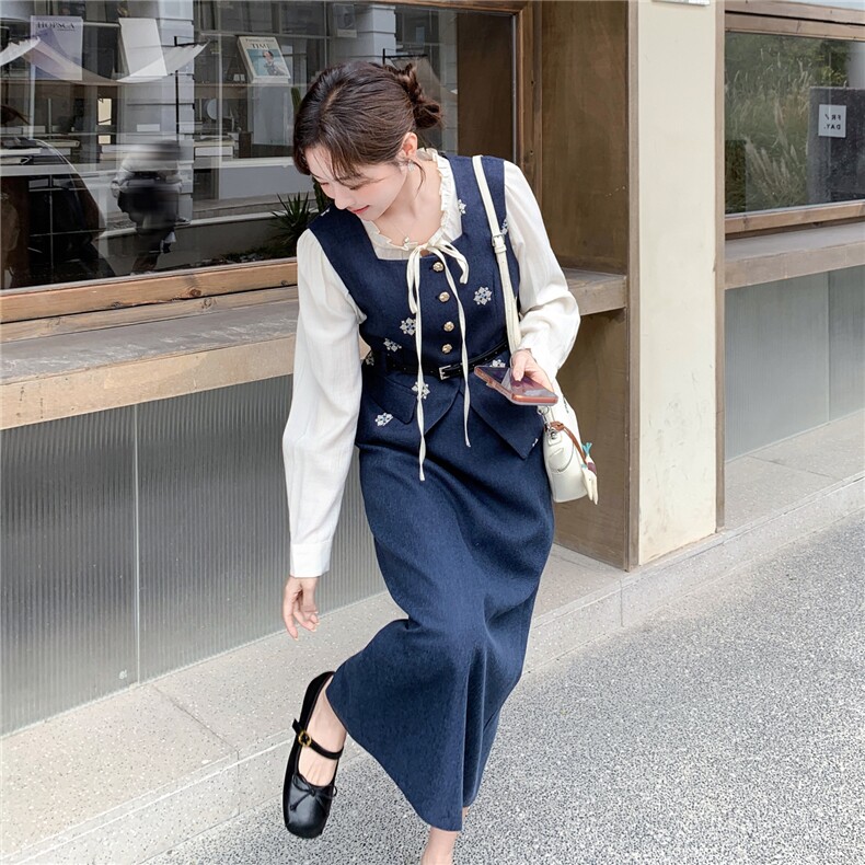 春装新款套装三件套配腰带2C153-8935-P235K378,女装套装/套裙,2C153