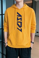 男士2021春秋季新款连帽卫衣宽松潮流百搭潮牌ins炸街DF174T，男装卫衣，电商A102