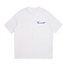 潮流设计款手绘涂鸦宽松大码圆领短袖T恤情侣517A-1-T905-P28控38，男装T恤，星座517A-1