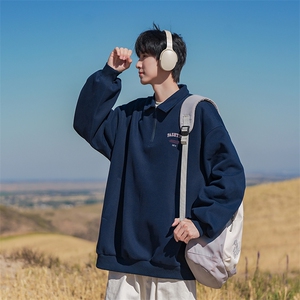 B225-A6459-P55-X69    -POLO衫印花卫衣-100聚酯纤维图片