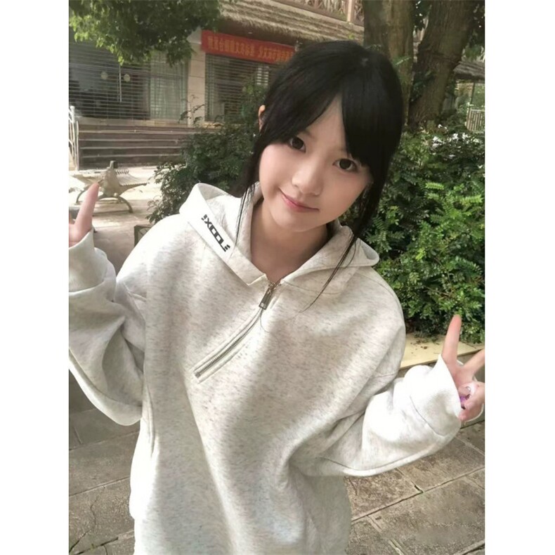 原版刺绣纯棉斜拉链卫衣ZW0156-常规特批45加绒特批50,男装卫衣,星座313A(原308A-2)