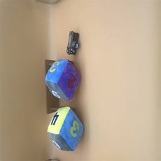 小豆丁毛绒玩具 骰子