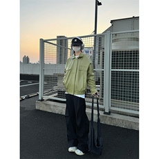 美式复古机车皮衣外套男春秋2024新款设计感潮牌皮夹克W40-P75，男装夹克，星座1109-3