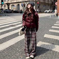 水衣源2767款时尚纯色短款洋气加厚保暖羽绒服女冬季潮品，女装羽绒服，水衣源