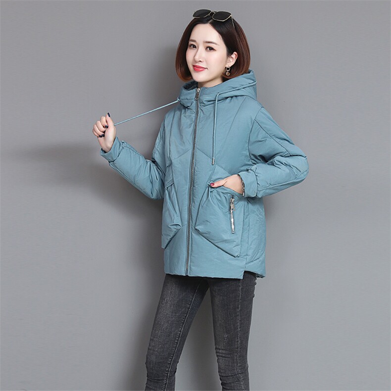 优雅时尚棉衣/棉服潮流舒适2020年冬季休闲气质长袖，女装棉衣/棉服，独衣靓