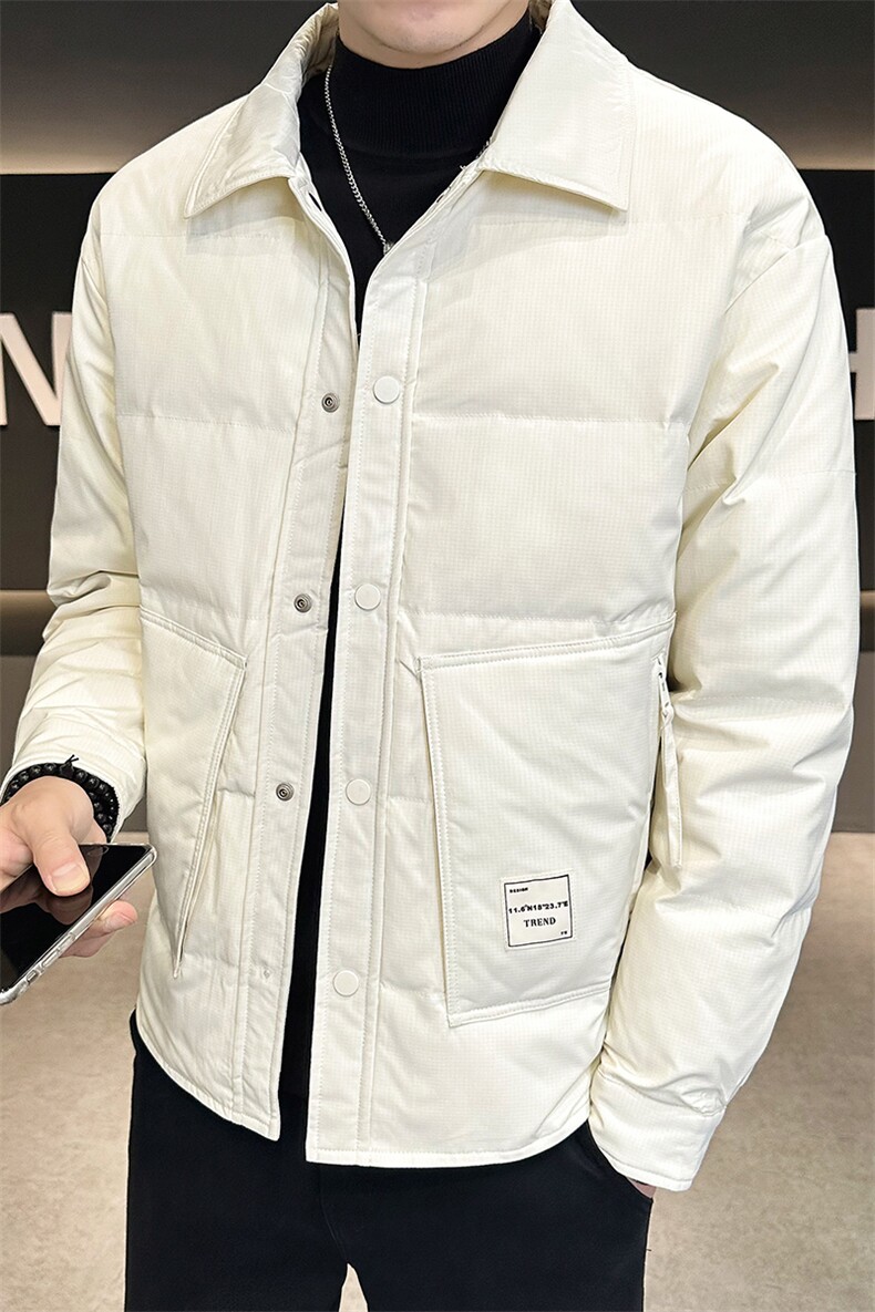 AK97906钱塘2020-3时尚休闲冬季厚款百搭简约中年男士羽绒服P150,男装羽绒服,钱塘207-3
