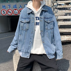 男秋季外套潮牌街头牛仔夹克R003P60，男装夹克，星座1116-2