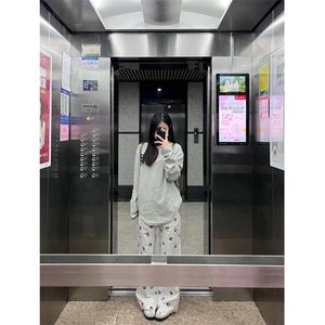 【有货】T76LL-特P48亨利领卫衣男重磅十字架长袖t恤内搭打底衫图片
