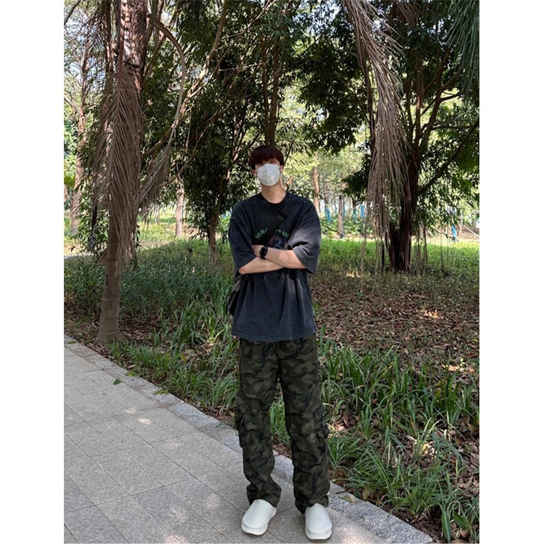 春秋新款潮流美式设计感休闲长袖T恤男款大码潮牌百搭上衣KF33,男装T恤,星座1116A（原606A-3）