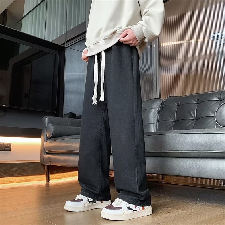 美式牛仔裤男款秋季长裤潮H0093P32,男装牛仔裤,星座1116-2