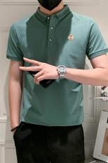 3038-P40短袖男夏季衫潮牌翻领网红男士t恤金牛精神小伙半袖，男装Polo衫，电商D310B