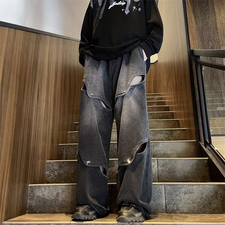 美式牛仔裤男款秋季长裤潮H904P50,男装牛仔裤,星座1116-2