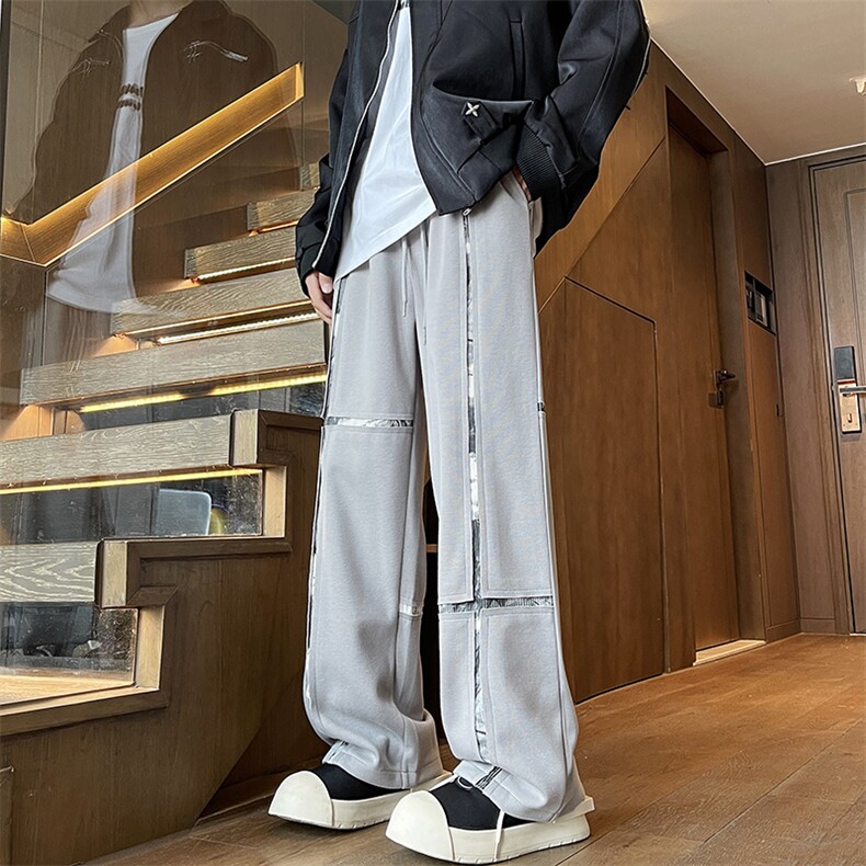 B257-1-N09-P5824秋季新款设计潮流宽松休闲长裤，男装休闲裤，星座B257-1