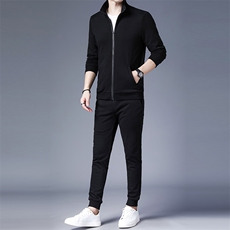 FL21835-21556秋季新款2023年男士休闲卫衣长袖套装外套时尚P134，男装休闲套装，电商B360