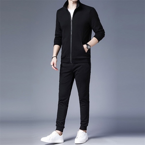 FL21835-21556秋季新款2023年男士休闲卫衣长袖套装外套时尚P134图片
