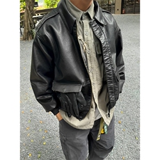 网图现货加厚加棉皮衣飞行员外套1209-1-JK19-P90主推可谈，男装夹克，星座1209-1