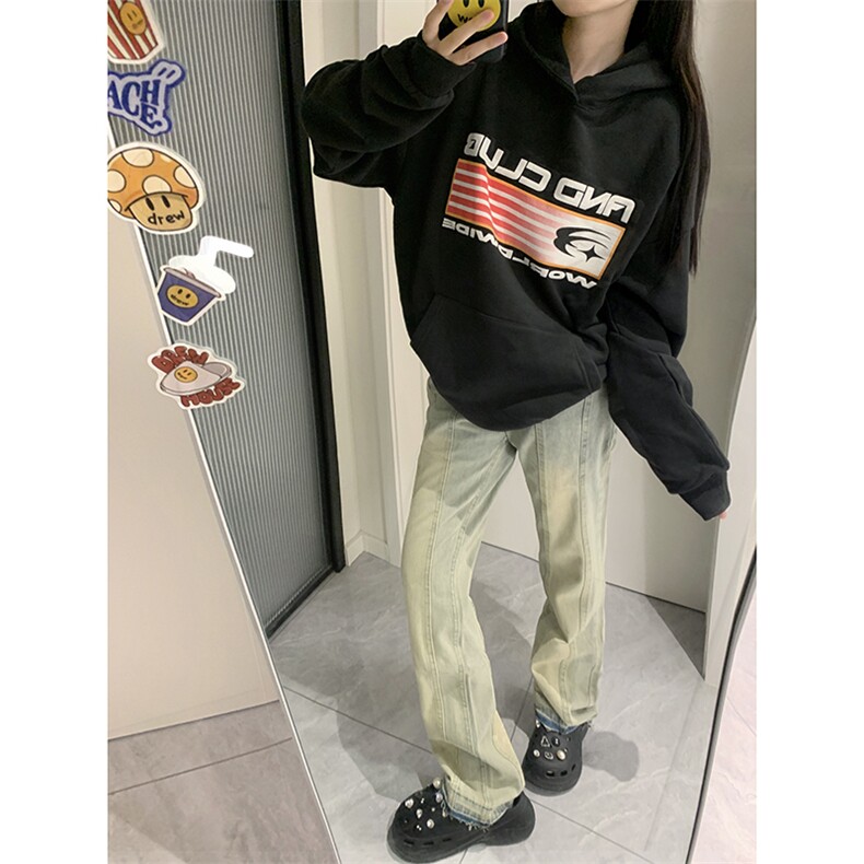 B221 美式ins高街暗黑小众毛边修身小脚牛仔裤 LK23020-P60 控78图片